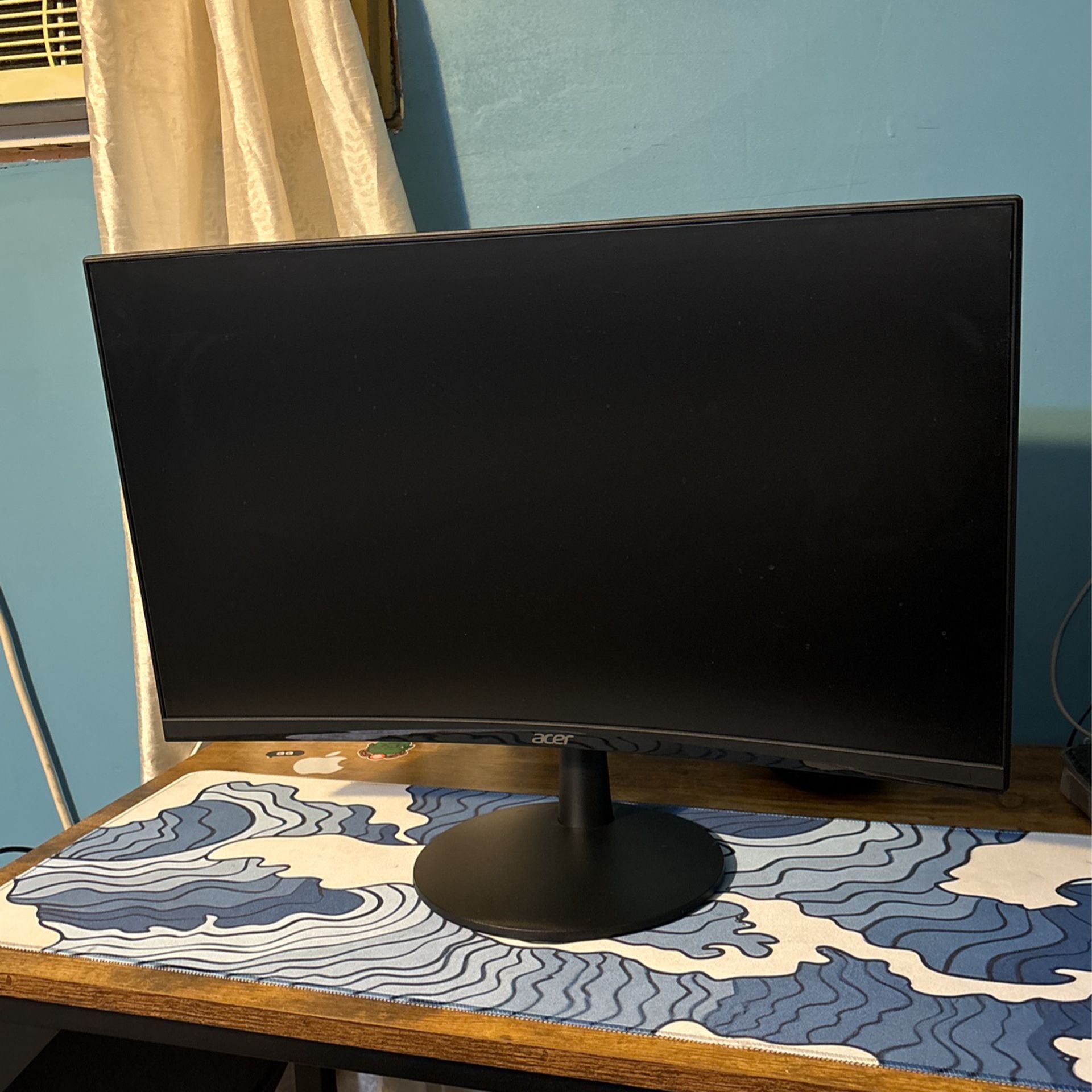 Acer 24.7in curved monitor 165 hz