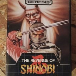 Revenge Of Shinobi For Sega Genesis, CIB