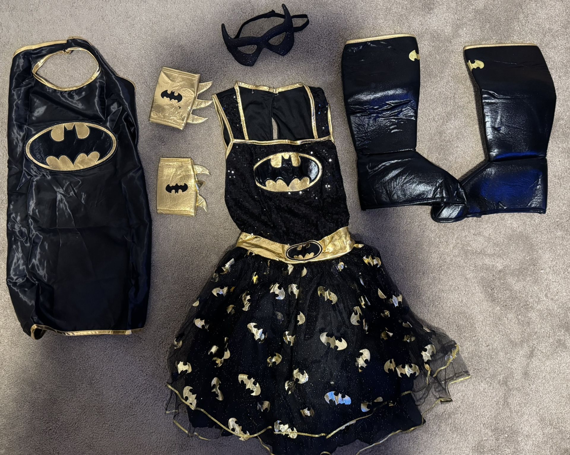 Halloween costume Youth Size large Batgirl