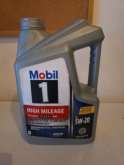 UN Used mobil 1 Oil. 5w-20