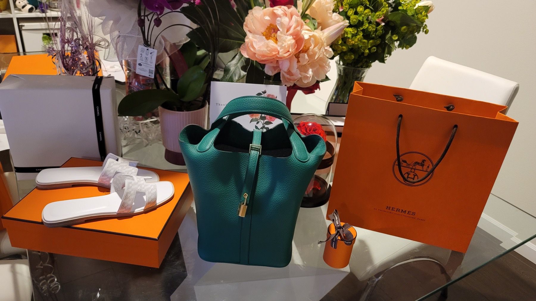 A Bougie Mom's Bougie Diaper Bag. Hermes Picotin 22 from H Factory sale  last May : r/WagoonLadies
