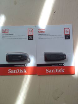 SanDisk Ultra 32GB USB 3.0 Flash Drive (2-Pack)