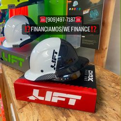 LIFT DAX Hard Hat Full Brim FIFTY50 White **(FINANCIAMOS/WE FINANCE)**