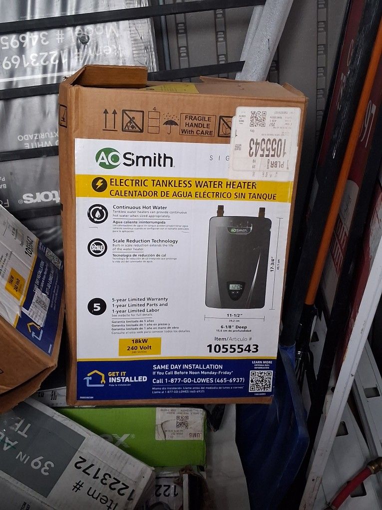 A.O. Smith Signature Series 240-Volt 18-KW 3.5-GPM Tankless Electric Water Heater