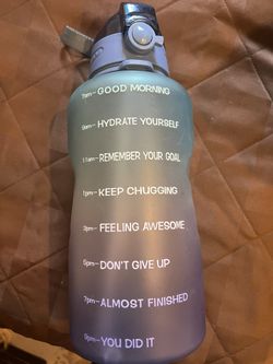 1 Gallon Motivational Water Jug