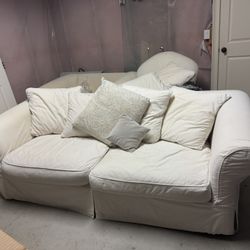 Crate & Barrel Sofa and Chair