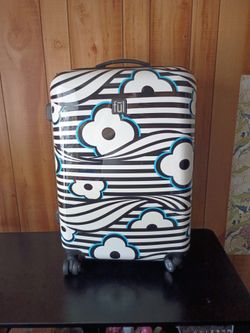 Ful Floral Wave Series Upright Spinner Suitcase