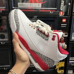 Jordan 3 Cardinal Red 