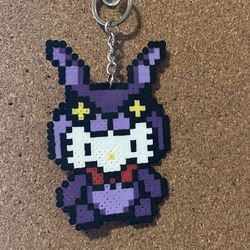 Perler Bead Keychain 