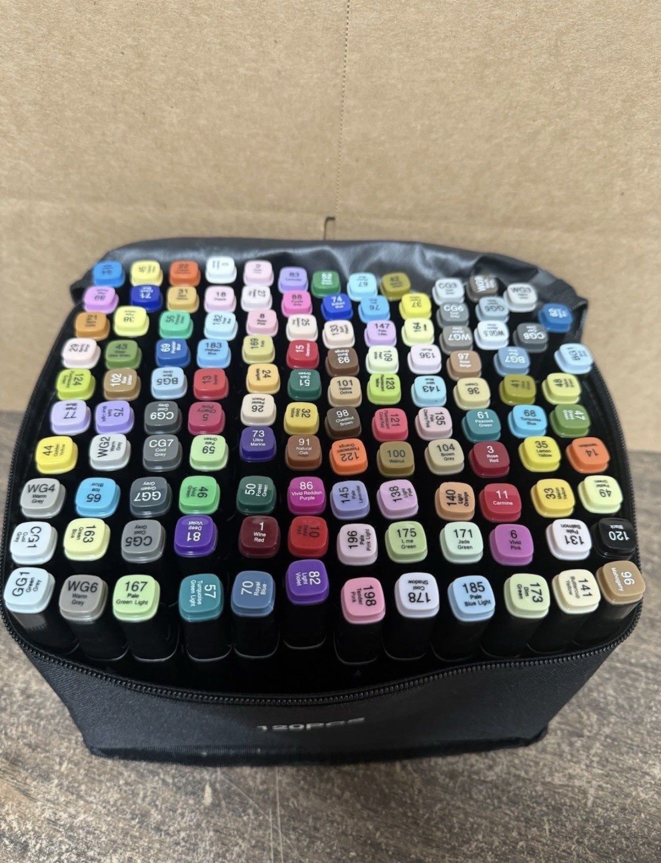 Dual tip markers 168 colors