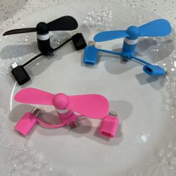 Mini Cell Phone Fan 