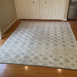 Large Handwoven Area Rug 8x10ft