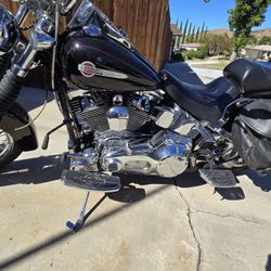 2002 Harley Davidson Hearatage Possible Traid for Really Nice Vw Bug Or Jeep Willys 