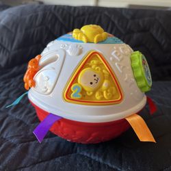 VTech Light and Move Learning Ball Tested Works Great