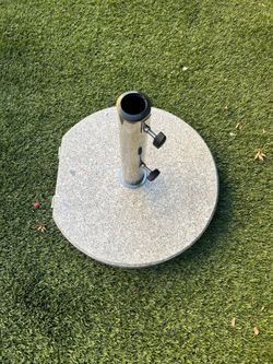 66LBS round granite umbrella base stand