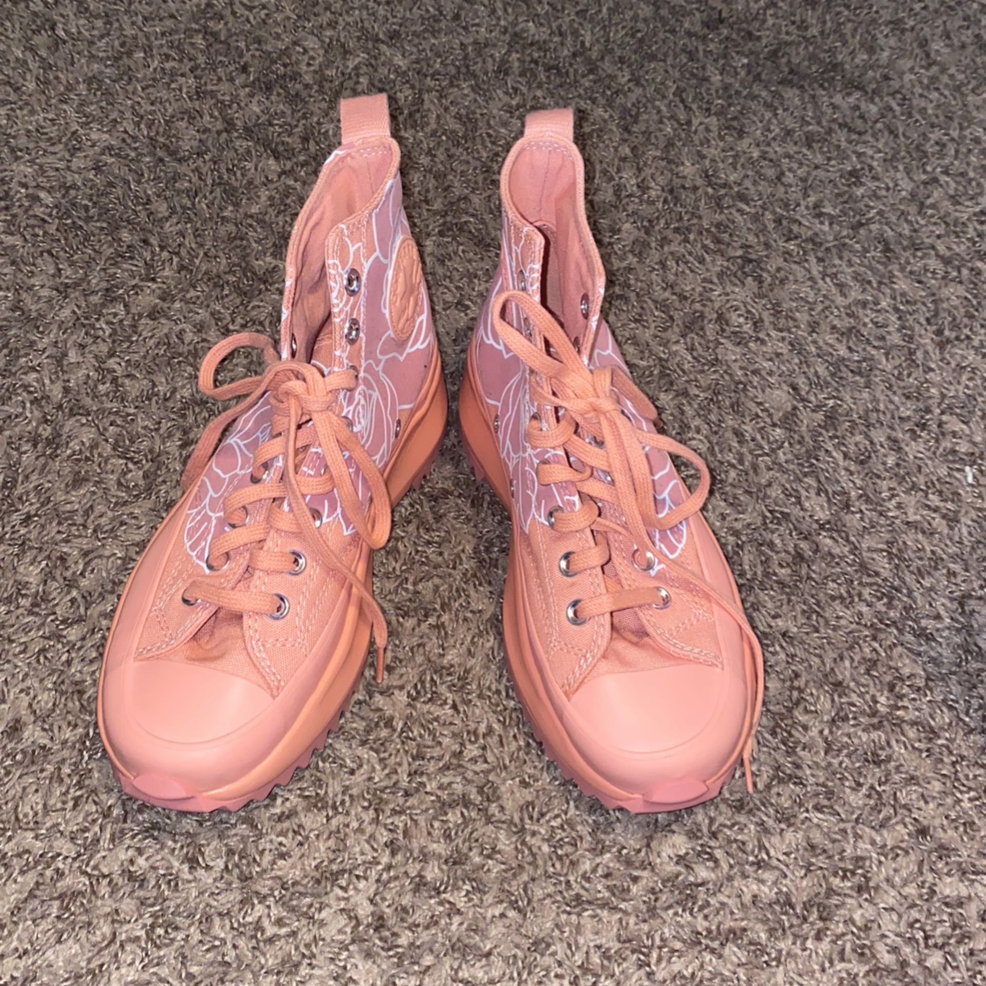 Rose Pink Converse Size 8 Women