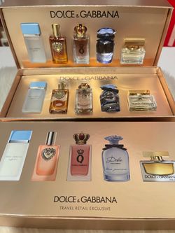 Dolce & Gabbana 5-Piece Mini Perfume Gift Set 55 Each Gift Set Firm price