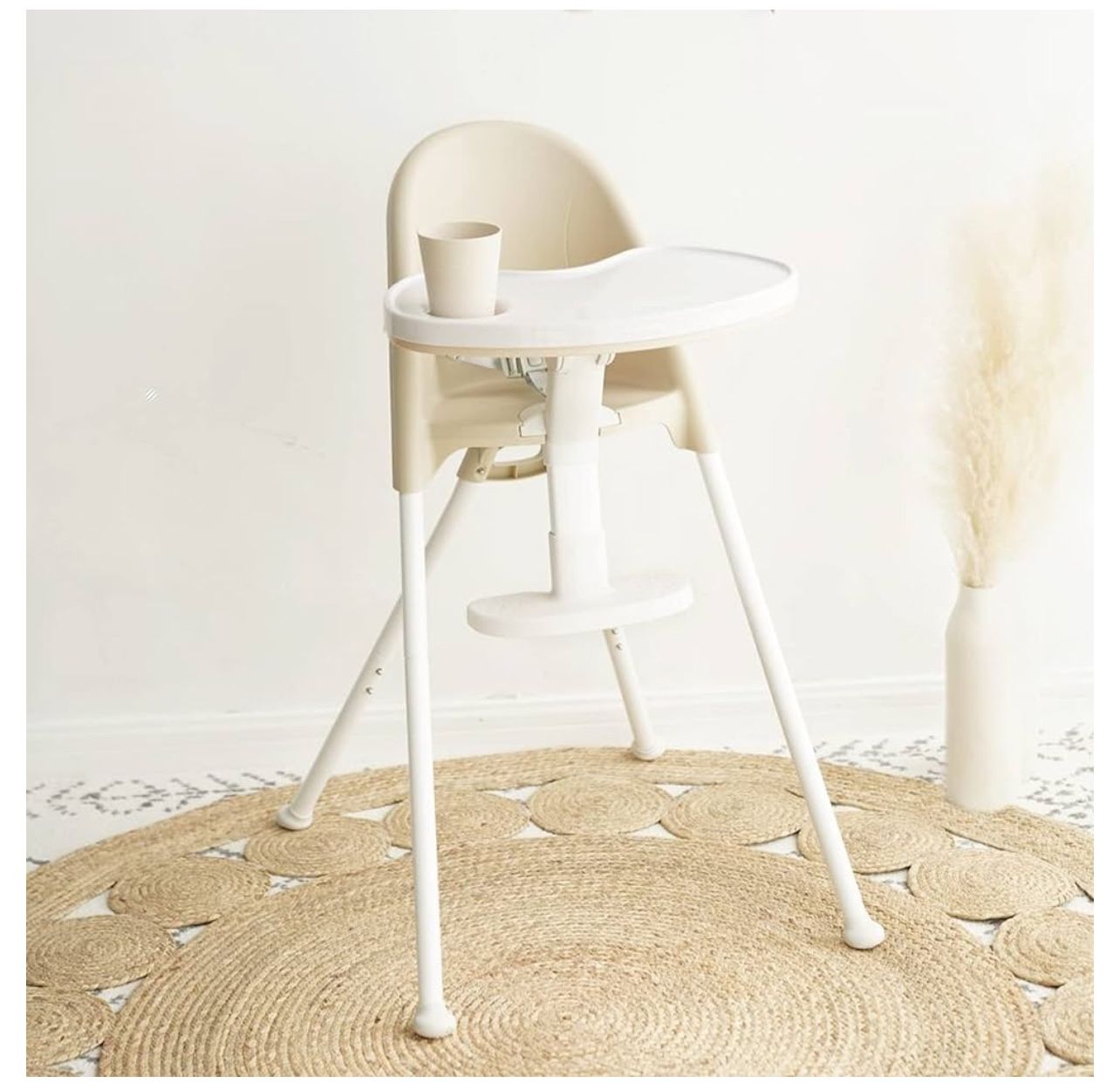 FUNNY SUPPLY 3-in-1 Folding High Chair