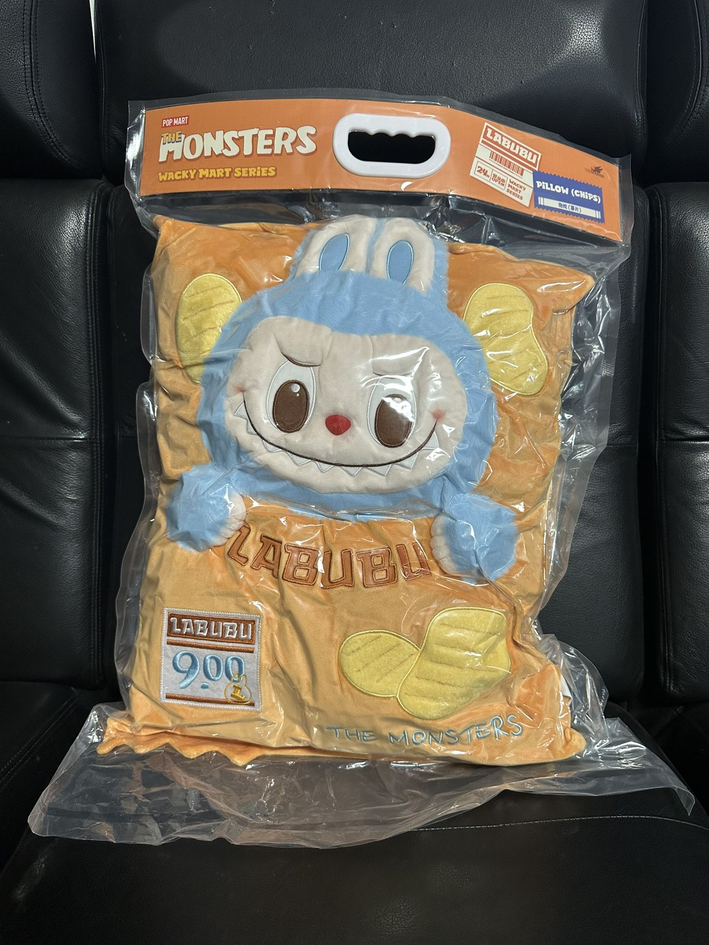 Labubu Chip Pillow Wacky Mart Series