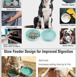 Veevao Slow Feeder Dog Bowl