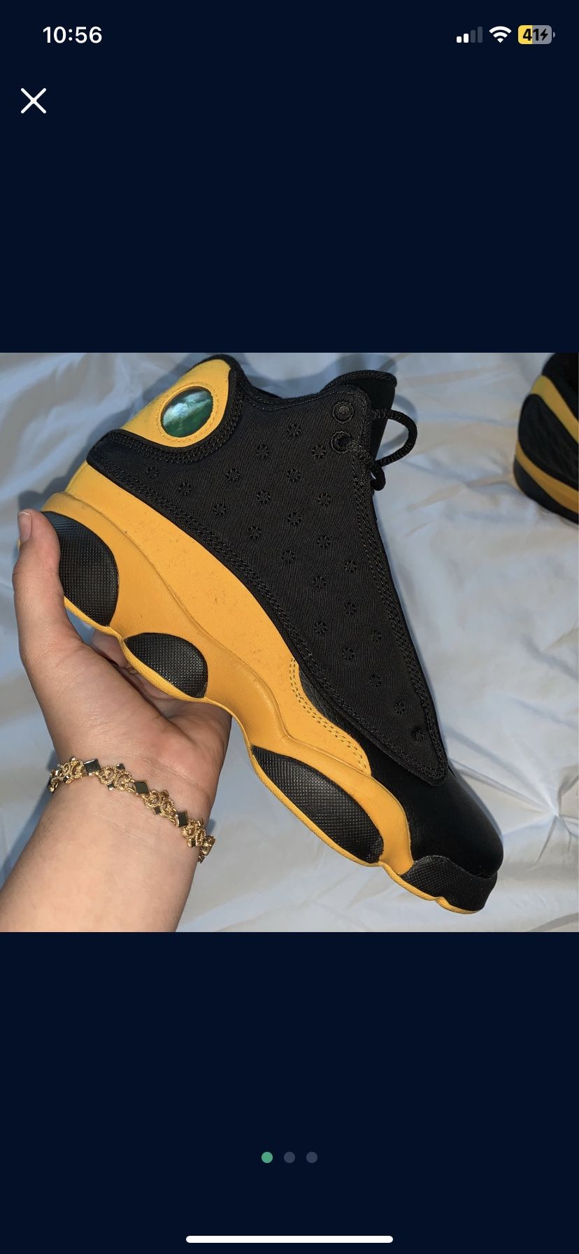 Melo Class 2002 Jordan 13s 5.5y