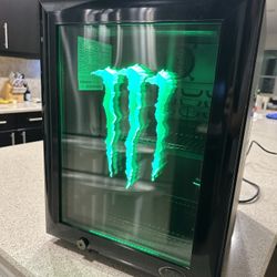 Monster Energy LED mini fridge 