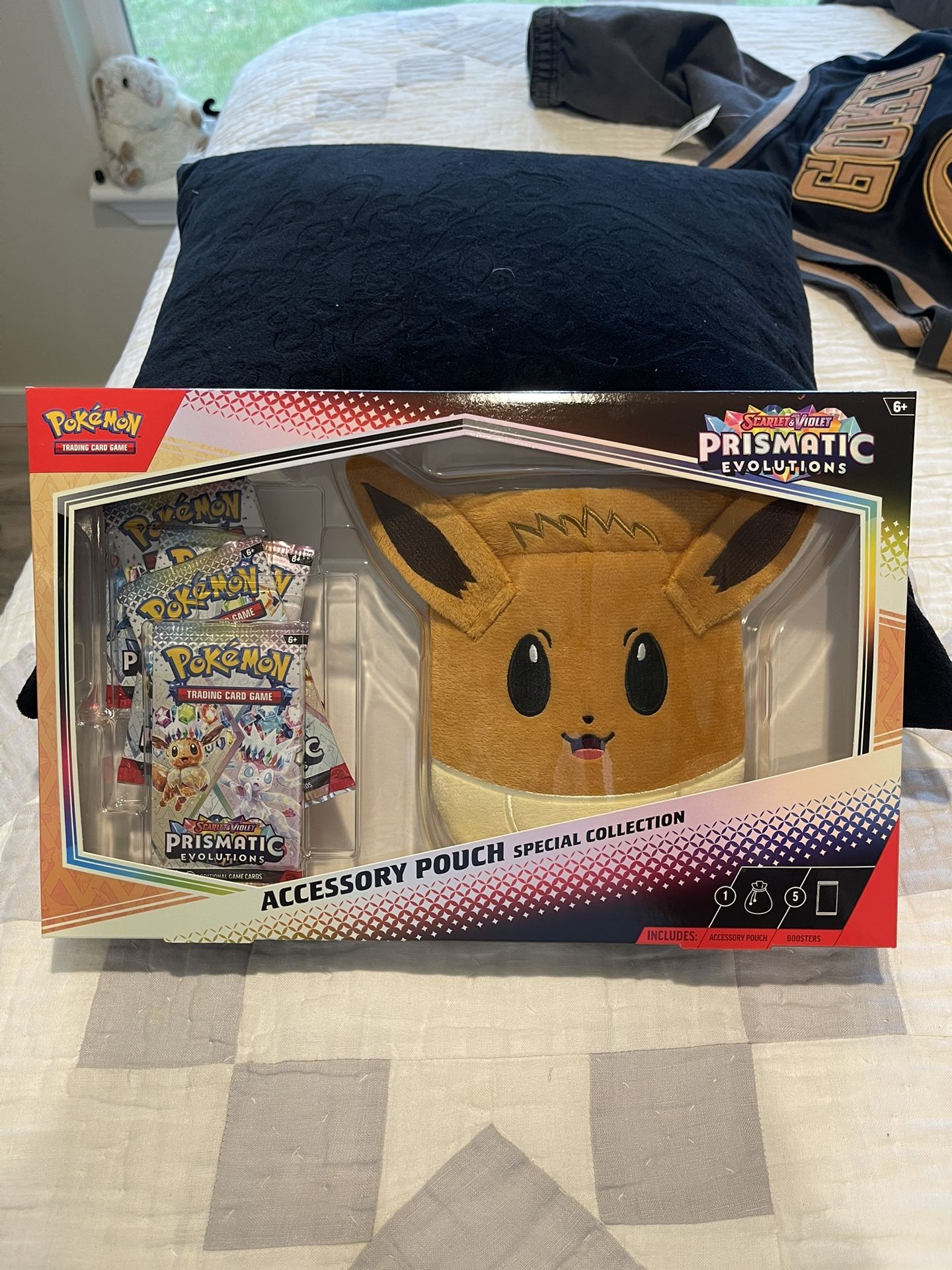 Pokemon TCG: Prismatic Evolution Eevee Accessory Pouch Collection