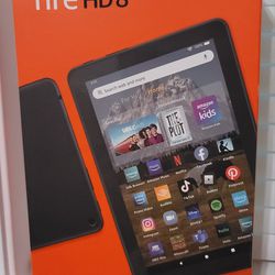 Amazon Fire HD 8 Tablet, 8" HD Display, 32GB