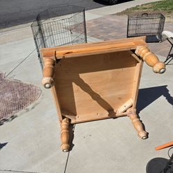 Walnut - wooden - table