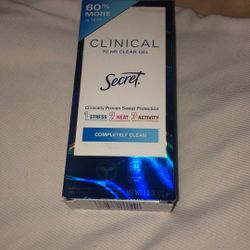 Secret Clinical 72 Hr Clear Gel 