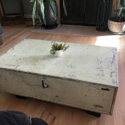 Vintage Locker Coffee Table Industrial Chic