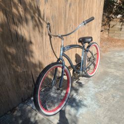 Gray Micargi Rover 26 inch Beach Cruiser