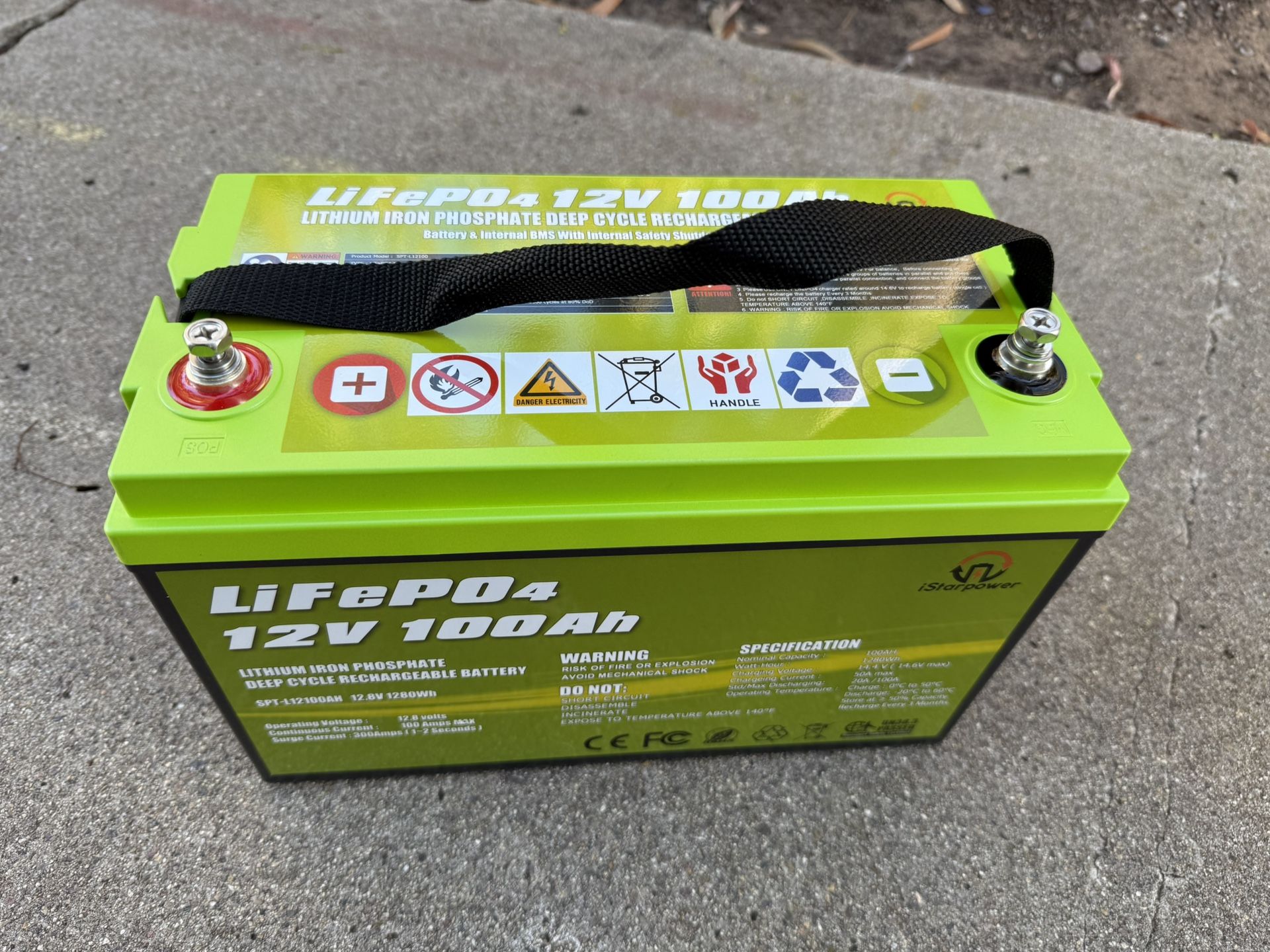 Lithium Battery For RV or Boat