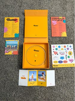 BTS Butter Single Album Cream Version