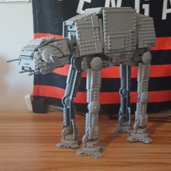 Star Wars Lego AT AT Built 