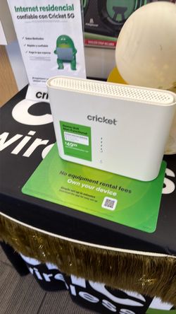Cricket home internet !!