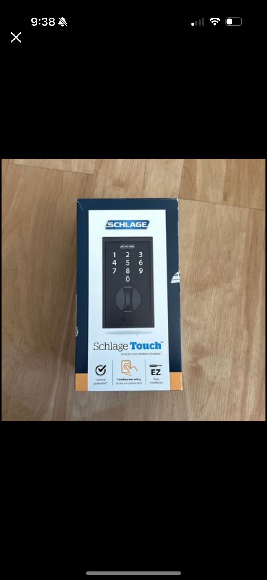 Schlage Keyless deadbolt