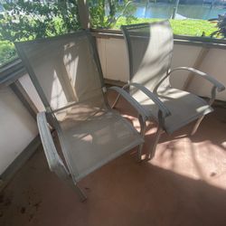 4 Hampton Bay Chairs