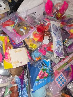 $1 girl party favor / treat bags.