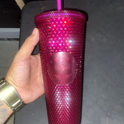 Starbucks Studded Tumbler 24oz Berry