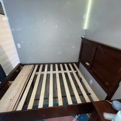 Full Size Wood Bed Frame