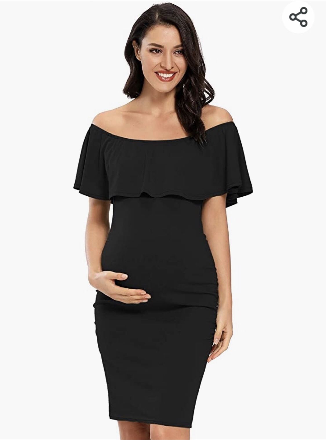 Maternity Dress - Black