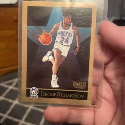1990-91 Skybox Pooh Richardson #173 Prototype (RC)