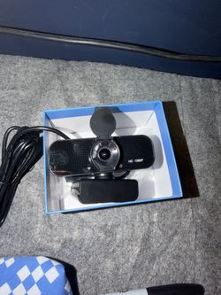 1080P HD Webcam for PC with Auto Focus & Noise Cancelling Mic
