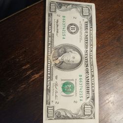 RARE FEDERAL RESERVE NOTE