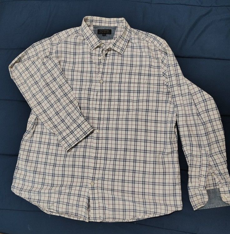 Men's Banana Republic Plaid Shirt