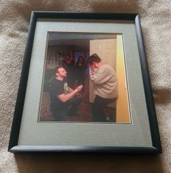 New Nielsen Black Matted frame