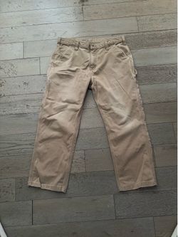 Carhartt khaki carpenter pants