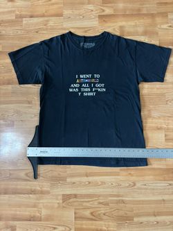 Travis Scott Astroworld Tour 2018 "I Went To Astroworld And All I Got Was This F**kin T-Shirt" Cotton Tee Size: Large #travisscott #astroworld