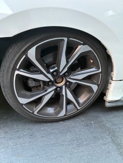 10th Gen civic stock wheels